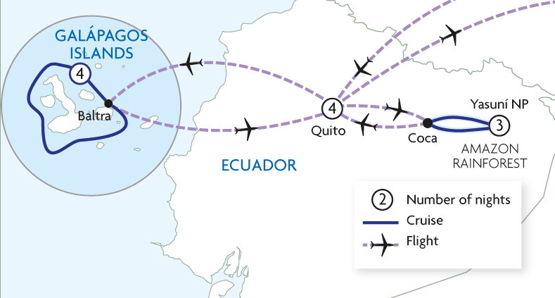 Wild Ecuador - Amazon & Galapagos