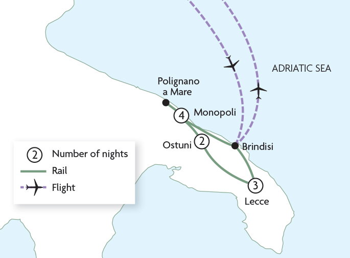 Discover Puglia By Rail