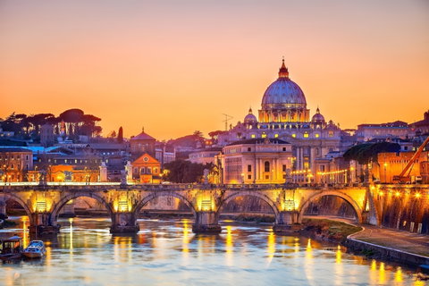 Family Friendly Night Tour of Rome