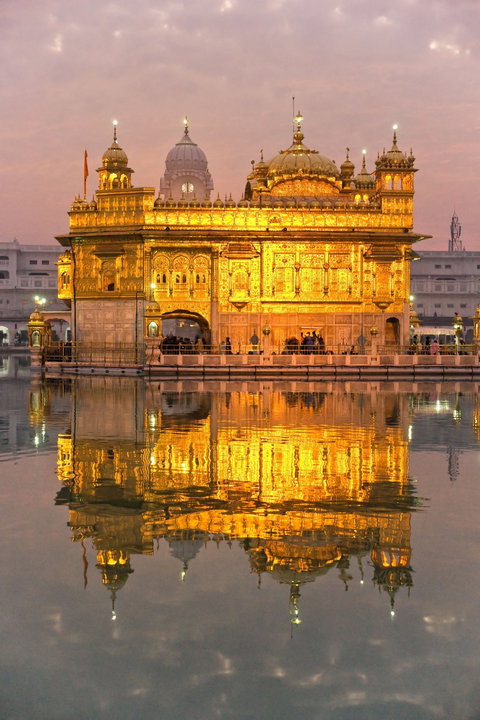 Golden Temple at Night, Amritsar