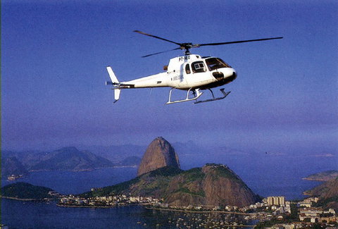 Helicopter Over Rio de Janeiro