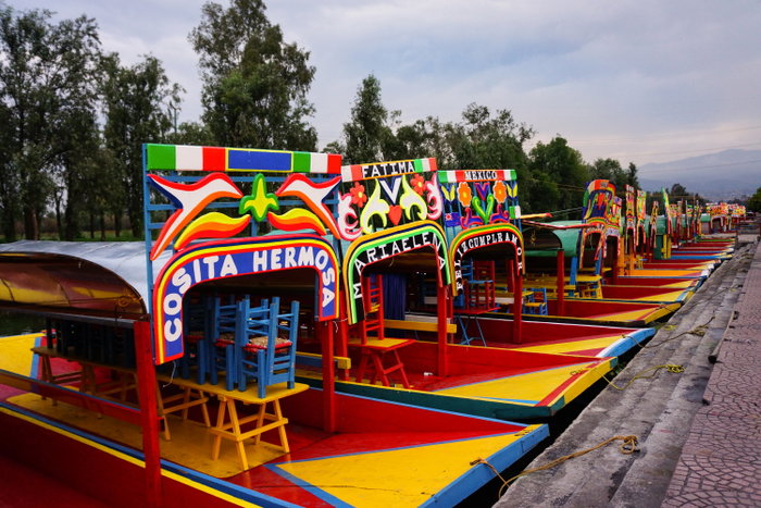 The colours of Xochimilco in Mexico City