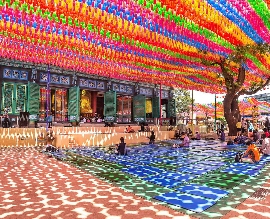 Jogyesa temple, South Korea