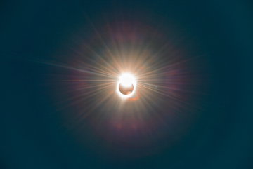 Iceland to Greenland: Total Solar Eclipse (Ultramarine)
