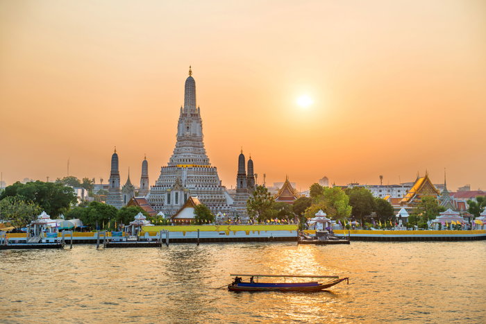 Signature - thailand, bangkok, skyline, river, arun, temple, wat, sunset, travel, sunrise, building, landmark, night, ancient, dawn, boat, water, light, sun, architecture, beautiful, cityscape, tourism, religion, buddhism, religious, twilight, stupa, dusk, evening, reflection, traditional, chedi, shrine, thai, chao phraya river, tower, wat arun, oriental, prang, symbol, asia, chao, chaopraya, famous, phraya, ratchawararam, southeast, vacations
