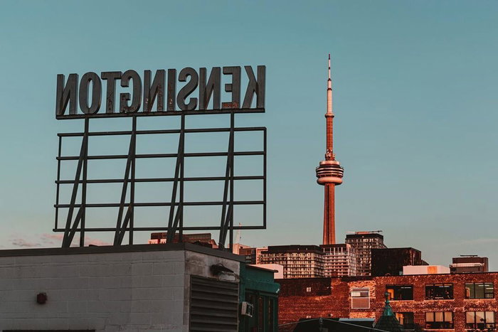 Kensington Market sign, Toronto, Ontario