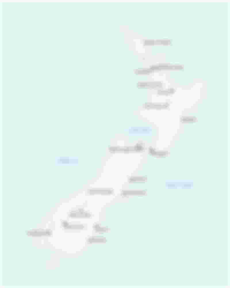 New Zealand map