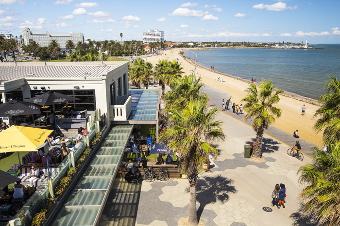 St Kilda Beach in Melbourne, Australia
