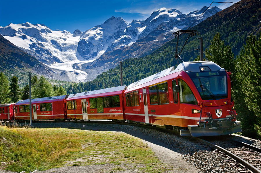 Bernina Express, Switzerland