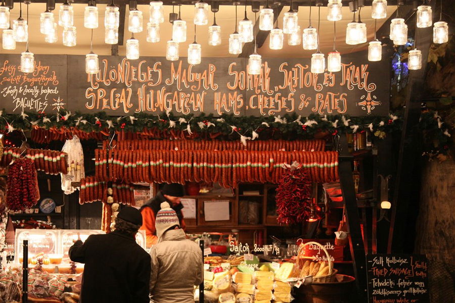 Christmas Market in Budapest