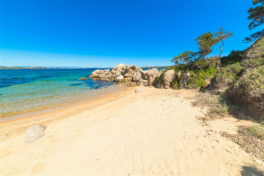 The beach at Cala dei Ginepri, Sardinia, Italy