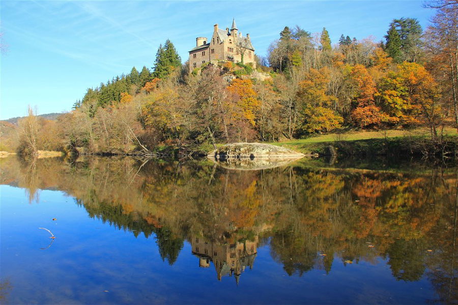 Chateaux in Loire Valley, France