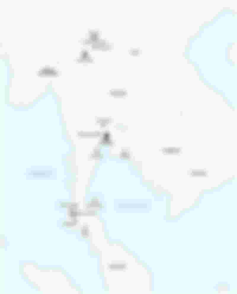 Thailand Highlights Map