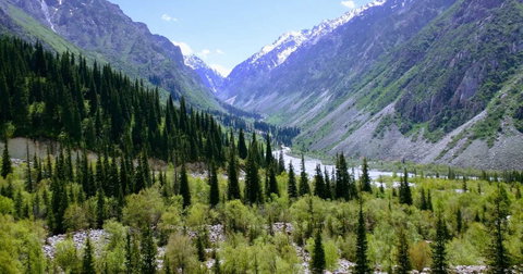 Walking in Kyrgyzstan