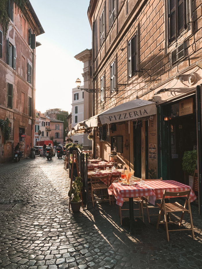Pizzaria, Trastevere, Roma, Metropolitan City of Rome, Italy