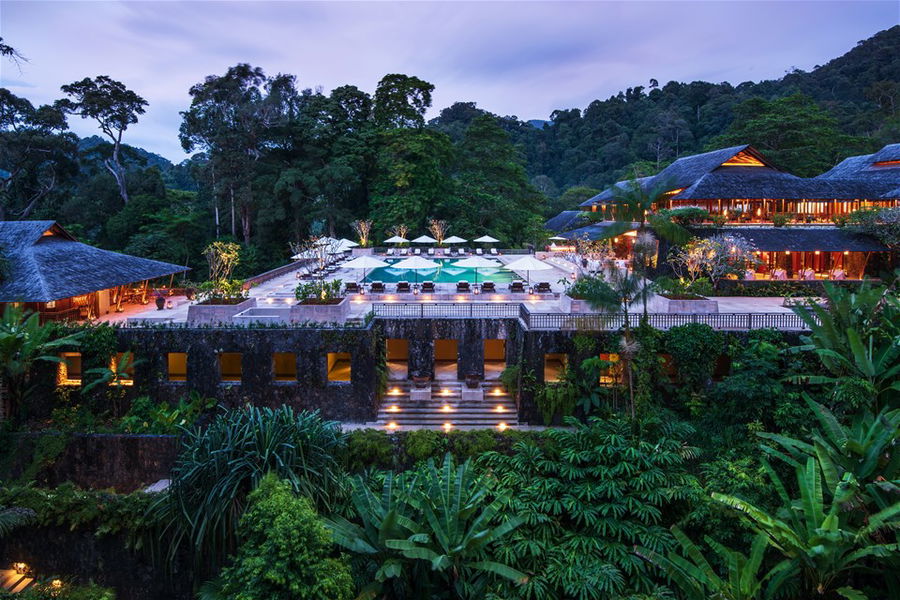 Resort view at the Datai Langkawi