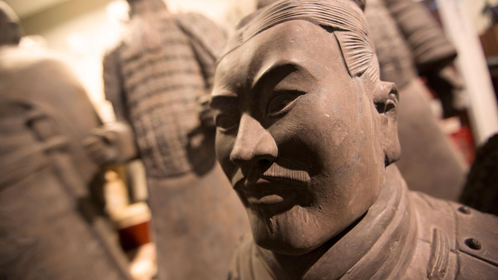 The archaelogical treasures of China  - The Terracotta Warriors in Xian