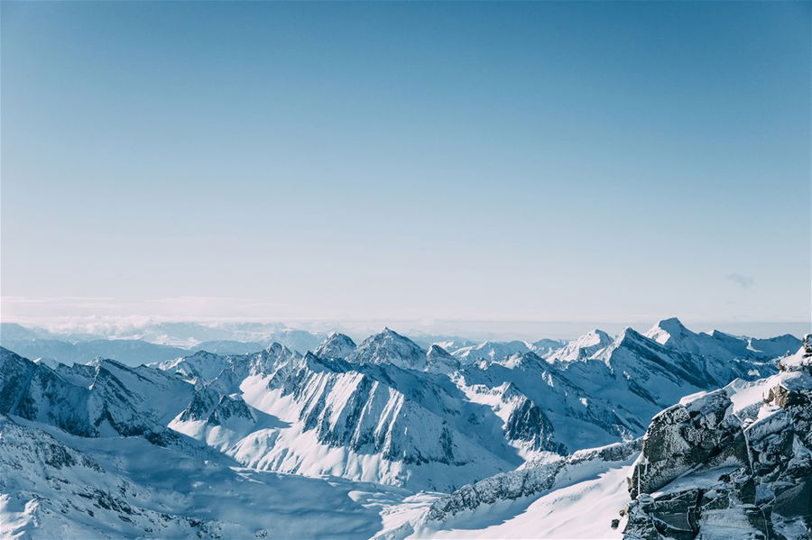 Mountains in the Dolomites, Italy