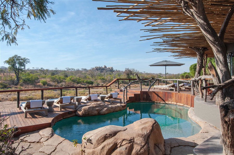 The pool at Jock Safari Lodge, South Africa