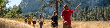 Hiking in Yosemite National Park
