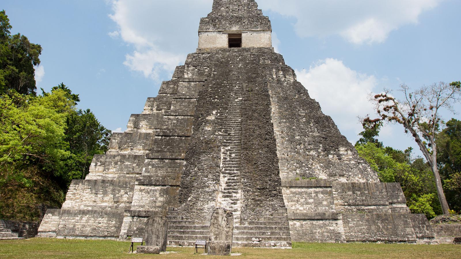 Tikal, Mayan Ruins, Temple I, The Great Jaguar, Main Plaza, Guatemala