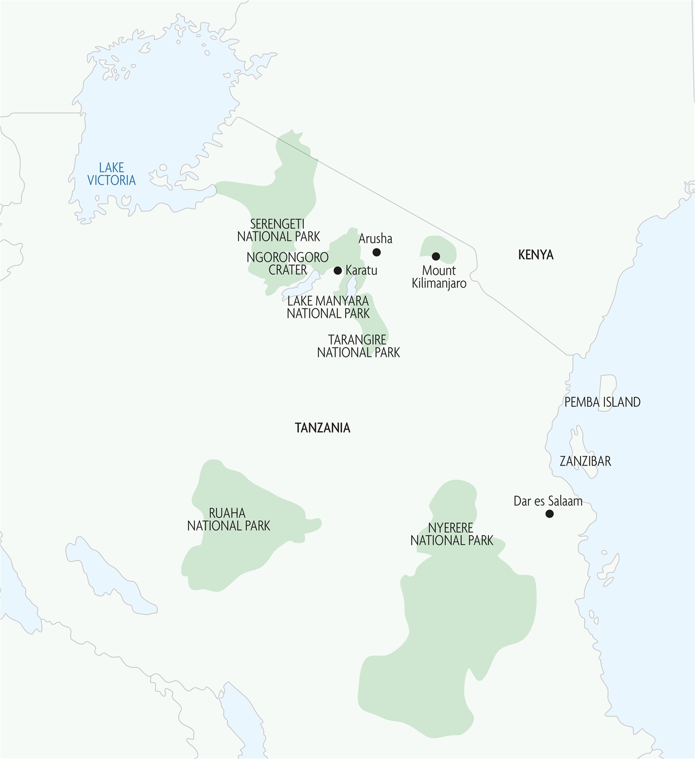 Map Of Tanzania Africa Xhwybvkpfj P168 Tanzania 1500x1500 
