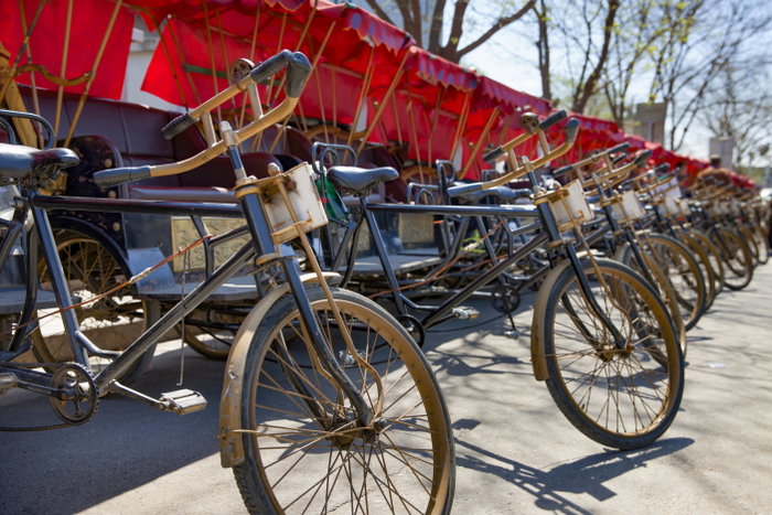 Beijing’s Sanlunche (Tricycles), China