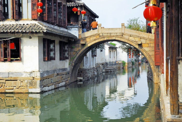 Shanghai water village Zhujiajiao, China
