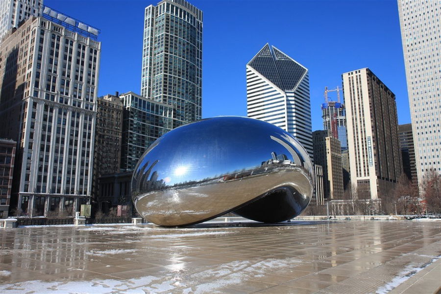 Cloud Gate (Chicago Bean), Illinois