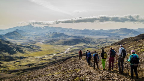 Hiking Southern Iceland